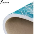 thumbnail image 6 of FREEAM Sea Ocean Wave Non Slip Area Rug for Living Dinning Room Bedroom Kitchen, 4' x 5'(48 x 63 Inch), Sea Ocean Wave Nursery Rug Floor Carpet Yoga Mat, 6 of 6