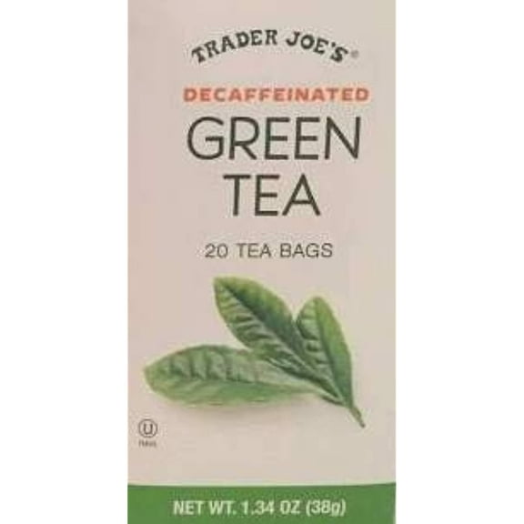 TJ Decaffeinated Green Tea 1.34 Oz (Pack Of 4)
