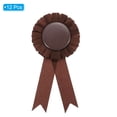 thumbnail image 3 of Uxcell Blank Award Ribbon, Ribbon Honorable Prize Recognition Ribbon, Brown 12Pcs, 3 of 5