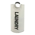 thumbnail image 1 of LPSSTORE Foldable Aluminum Handle Cloth Storage Laundry Hamper for Bathroom & Bedroom, 1 of 4