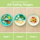 thumbnail image 4 of Platos Omie Easy Scoop para niños pequeños, paquete de 3 con separadores a base de plantas, 4 of 6