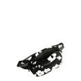 thumbnail image 2 of No Boundaries Women's Hands Free Rectangular Fanny Pack Black and White Floral, 2 of 5