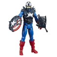 thumbnail image 4 of Figura de acción Spider-Man Hasbro E8683 Maximum Venom Titan Hero Venom Captain America con motor de arranque, proyectil, 6 accesorios, 30 cm, 4 of 9