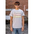 thumbnail image 4 of Gobble Gobble Thanksgiving Turkey Plus Size Crewneck Graphic Tee Shirt Brisco Brands 2X, 4 of 5