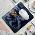 thumbnail image 2 of Octopus Square Printed Desk Mat Gaming Mouse Pad Non-Slip Rubber Bottom 8.3x9.8 Inch - Suitable for Office and Gaming, 2 of 6