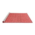 thumbnail image 2 of Ahgly Company Machine Washable Indoor Rectangle Abstract Red Modern Area Rugs, 2' x 3', 2 of 4