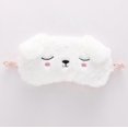 thumbnail image 5 of Bonita máscara para dormir, venda para los ojos, venda de felpa, cubre los ojos, sueño reparador para niñas, mujeres, parches para los ojos de animales para la noche, siesta, relajación, salud, gato n, 5 of 5