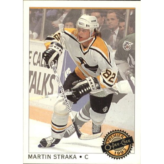 Collectible 1992-93 OPC Premier #21 Martin Straka RC NHL Hockey Trading Card