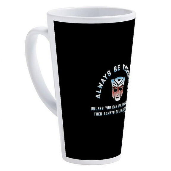 CafePress - Transformers Always Be A Autobot - 17 Oz White Ceramic Latte Mug