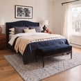 thumbnail image 5 of GENIMO 8'x10' Area Rug for Living Room, Washable Non Slip Soft Vintage Boho Rug for Bedroom Dining Room Home Office, Dusty Blue, 5 of 10