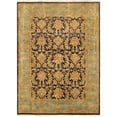 thumbnail image 1 of Pasargad Home 024565 Mogul Art Agra Collection Hand-Knotted Lambs Wool Area Rug, Red - 9 ft. x 12 ft. 5 in., 1 of 1