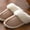 Khaki, variant on Women's Fuzzy Memory Foam Slippers Fluffy Winter House Shoes Indoor and Outdoor