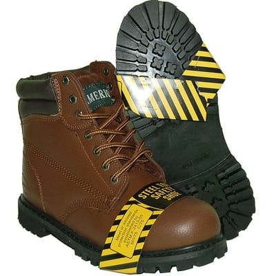 Men's inch Genuine Leather Steel Toe Rugged Boot Maldives Ubuy