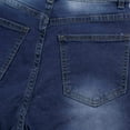 thumbnail image 3 of TAIAOJING Women's Skinny Jean High Bottoms Trousers Flare Stretch Bell Jeans Waisted Jeans, 3 of 4