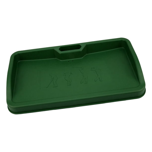 Contenedor para suministros de golf con capacidad para 100 pelotas de golf. Resistente y duradero. Verde