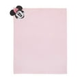 thumbnail image 2 of Disney Minnie Mouse Super Soft Baby Blanket with Corner Applique 3D Ears & Bow, 2 of 2