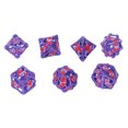 thumbnail image 4 of Dados poliédricos, juego de 7 dados rodantes, juego de dados para juegos de rol, juego de dados rodantes, gran rendimiento, 4 of 14