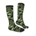 thumbnail image 3 of JUNZAN Fun Novelty Knee Warmer High Socks-Camouflage Shark, 3 of 9
