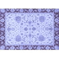 thumbnail image 1 of Ahgly Company Indoor Rectangle Oriental Blue Traditional Area Rugs, 5' x 7', 1 of 4