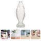 thumbnail image 4 of Botella de los deseos con tapón de corcho transparente, ideal para decorar el hogar o como florero de cristal., 4 of 8