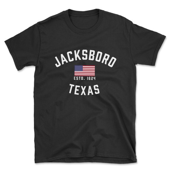 Jacksboro Texas Patriot Men's Cotton T-Shirt