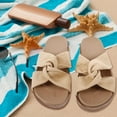 thumbnail image 4 of EXHUMKY 1Par Sandalias Mujer Beige Con Hawaiano Estilizadas Y Cómodas, 4 of 6