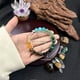 thumbnail image 4 of Citrino Malaquita Ojo de Tigre Piedra Pulsera ，Elastic Pulseras de cuentas para las mujeres Hombres Pulseras hechas a mano Strand Accesorios Joyería para Mujeres Hombres, 4 of 6