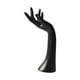 thumbnail image 1 of Organizador de anillos, almacenamiento para el hogar, escaparate, decoración de habitaciones, collar, modelo de mano Negro, 1 of 9