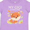 thumbnail image 4 of Inktastic My Gigi Loves Me Little Fox Boys or Girls Toddler T-Shirt, 4 of 5