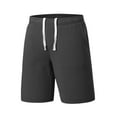 thumbnail image 4 of Hurxie Deals Men's Casual Shorts Elastic Waist Drawstring Board Shorts 3xl Lightweight Outdoor Summer Beach Shorts with Pockets Hiking Shorts S-3XL, 4 of 8