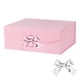 thumbnail image 1 of Caja de regalo GoooodGift, rectangular plegable, rosa, 33 x 28 x 13,5 cm, 1 of 7