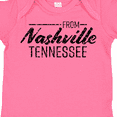 thumbnail image 4 of Inktastic From Nashville, Tennessee- State Capital Distressed Text Boys or Girls Baby Bodysuit, 4 of 5