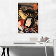 thumbnail image 2 of ARTCANVAS The Actor Canvas Art Print by Utagawa Kuniyoshi - Size: 26" x 18" (1.50" Deep), 2 of 9