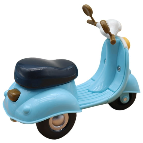 NICEXMAS Mini Motorbike Model Plastic Assorted Color 1Pcs