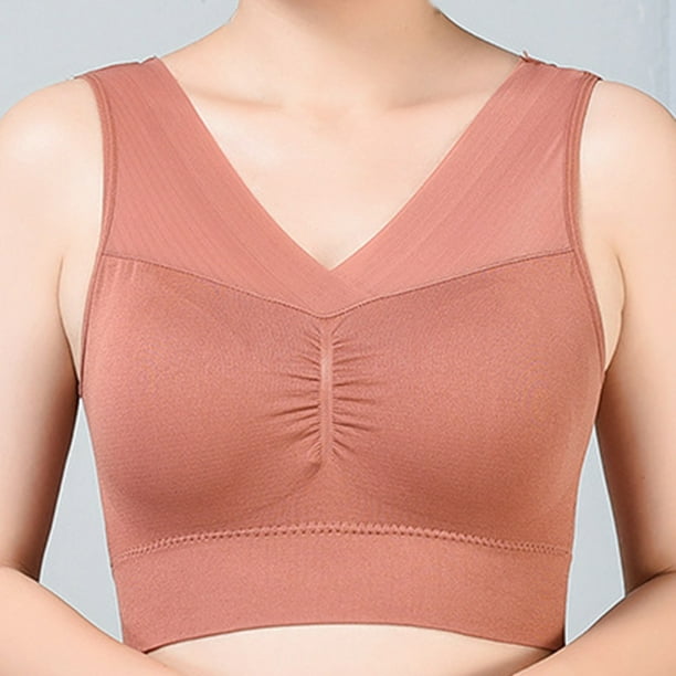 WILLBEST Brasier Transparente Mujer Sujetador De Verano Fino, Cómodo Y Sexy Para Mujer, Con Espalda Descubierta, Sin Aros De Acero