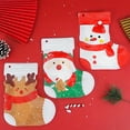 thumbnail image 4 of 10Pcs Christmas Gifts Packaging Bag  Socks Snack Present Decoration Pouches, 4 of 5