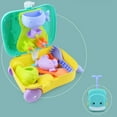 thumbnail image 5 of Hariumiu 8 Pcs Beach Toys Smooth Great Gifts Plastic Game Trolley Case Beach Toys for Playing, 5 of 8