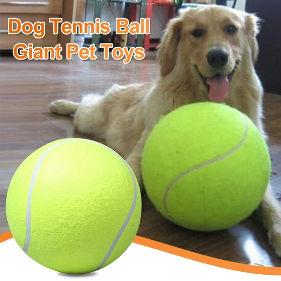 24cm Dog Tennis Ball Giant Pet Toys for Dog Chewing Toy Thrower Chucker Launcher Play Toy Supplies Outdoor Sports