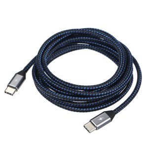 Amdohai Type-C Data Cable 3.1 Double Head Output Type-C Public To Public Weave Data Cable Charge Cable