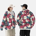 thumbnail image 5 of Picia Beautiful Flower Women's Men's UPF 50+ Sun Protection Hoodie Shirt Long Sleeve SPF Fishing Outdoor UV Hiking Lightweight Shirts-XX-Large, 5 of 9