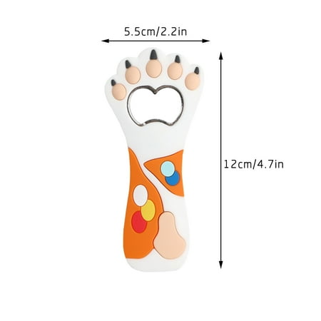 

Haykey Beer Opener Cartoon Cat s Paw Wine Opener Magnetic Bottle Opener