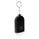 thumbnail image 1 of Llavero de alarma personal para defensa personal de mujeres - USB recargable 130 dB Silbato de sirena de seguridad fuerte con luz LED (negro), 1 of 3