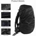 thumbnail image 4 of Waterproof Backpack Rain Cover Outdoor Travel Hiking Climbing Sports Bag Cover Foldable with Safety Reflective Strip Raincover, 4 of 8