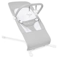 thumbnail image 1 of Baby Delight Highland Baby Bouncer | Infant | 0 – 6 Months | 3-Position Recline | Pebble Grey, 1 of 5