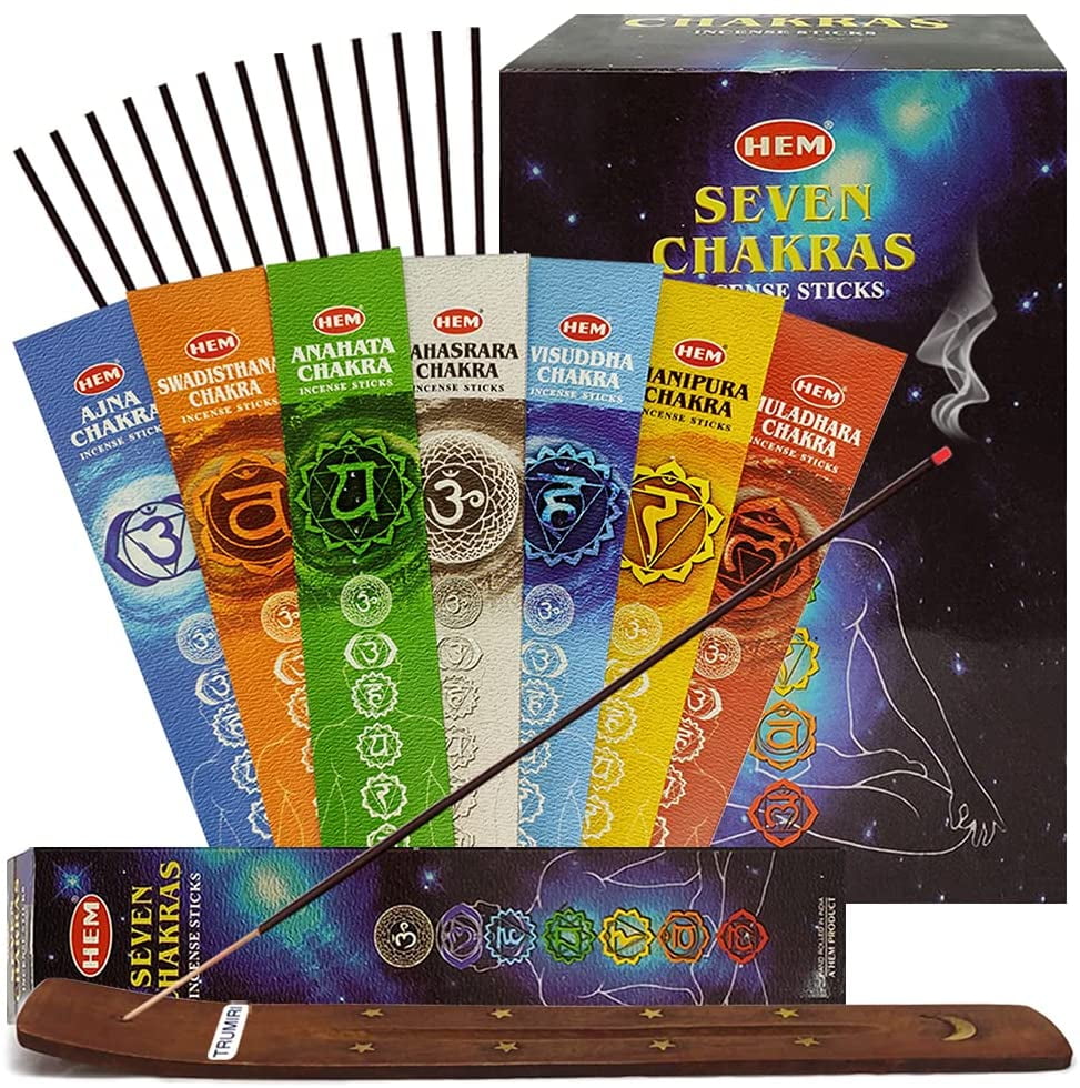 Hem Seven Chakra Incense Sticks Natural Agarbatti