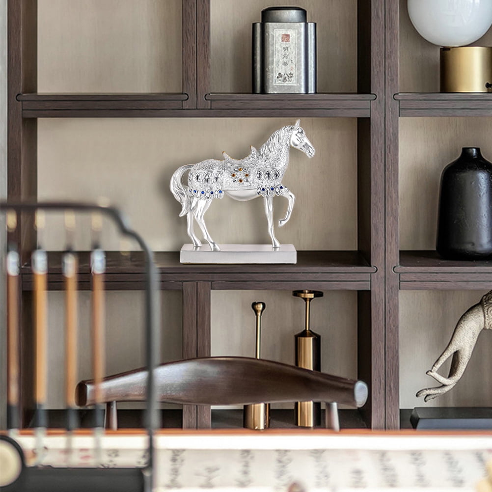 WHAMVOX  Equestrian Animal Ornaments Horse Decor Bedside Table Decoration
