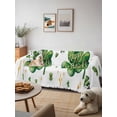 thumbnail image 6 of Saint Patrick's Day Couch Cover, Watercolor Shamrock Love Star Lucky Green Sofa Cover Blanket for 1 Seat Cushion, Sectional Sofa Slipcover Furniture Protector for Living Room Bedroom 71''x91'', 6 of 9
