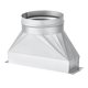 thumbnail image 3 of Adaptador de ventilación de transición de conducto cuadrado a redondo de 4,92'' de diámetro para uso agrícola, 3 of 9