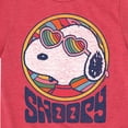 thumbnail image 3 of Peanuts - Groovy Snoopy - Toddler And Youth Short Sleeve Graphic T-Shirt, 3 of 6