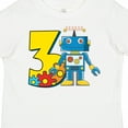 thumbnail image 4 of Inktastic 3rd Birthday Robot Boys or Girls Toddler T-Shirt, 4 of 5